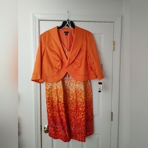 Women's Two Piece Le Bos Dress Size 24W